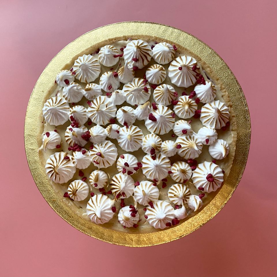 Tarta z bezikami